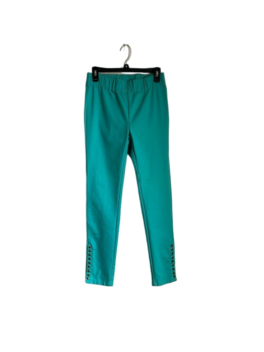 Soft Surroundings Teal Skinny Pants